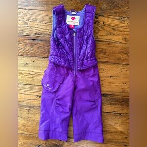 3T Obermeyer Ski Snow Overall Bib w/ I Grow System